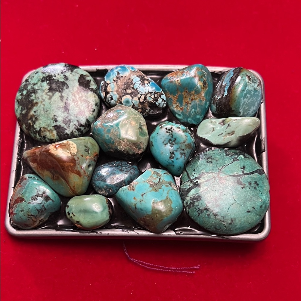 Faux Turquoise Buckle